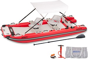 Sea Eagle FastCat 12 Catamaran Swivel Seat Canopy Package FASTCAT12K_SWC 